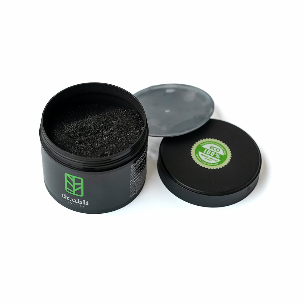 Biochar 100g - prášek, aktivní uhlí pro zvířata