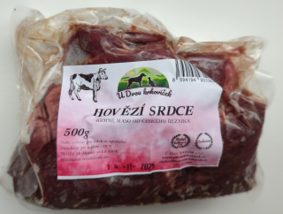 Hovězí srdce 0,5 Kg