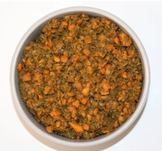 Mletá mrkvička a špenát 0,5 kg