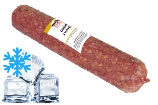 Drůbež s hovězím salám